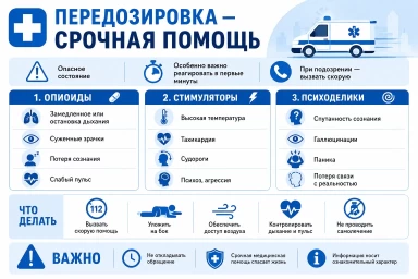 Помощь при передозировке в Витебске