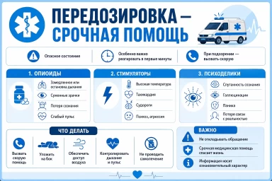 Помощь при передозировке в Витебске