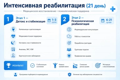 Реабилитация за 21 день в Витебске